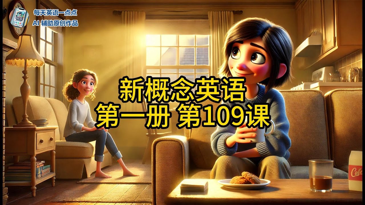 新概念英语动画学习系列 Lesson 109 A good idea|轻松掌握英语基础|适合初学者和提高 - YouTube