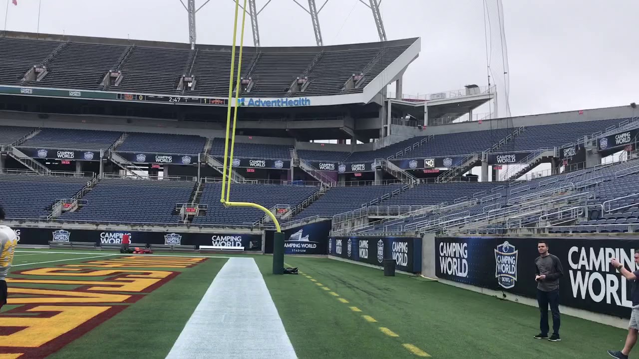 Iowa State practices at Camping World Stadium (12.24.19)