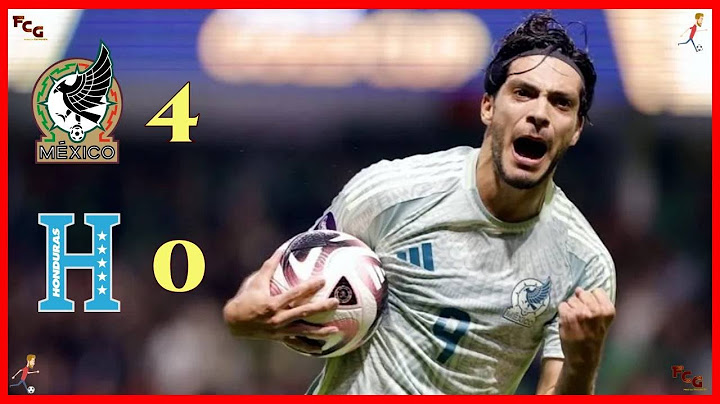 🥅⚽ MÉXICO GOLEA A UNA MUY DÉBIL HONDURAS - Cuartos de Final Nations League CONCACAF 🥅⚽