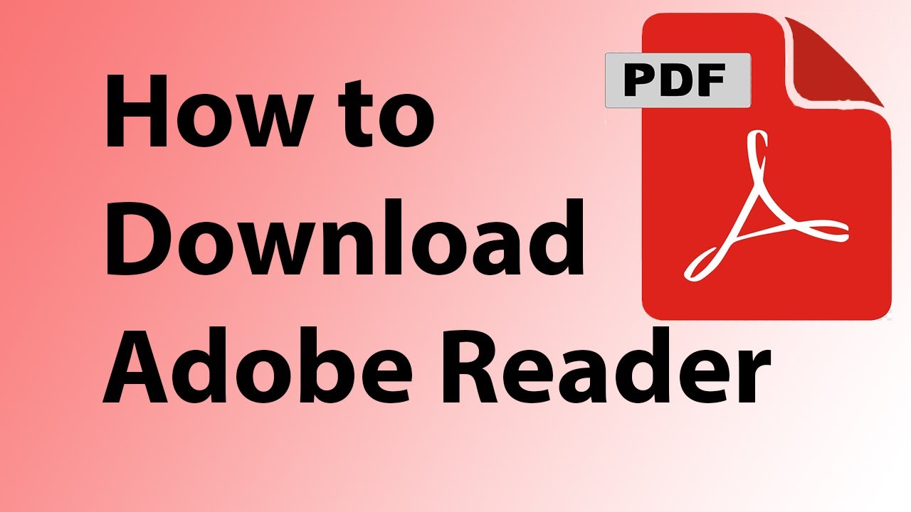how to download adobe reader