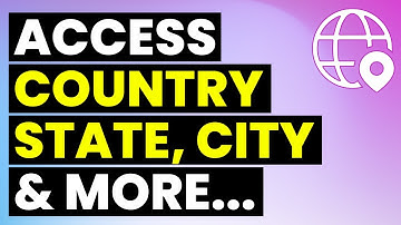 Get User Location (Country, State, City) with Free Unlimited API Access | PHP & JavaScript