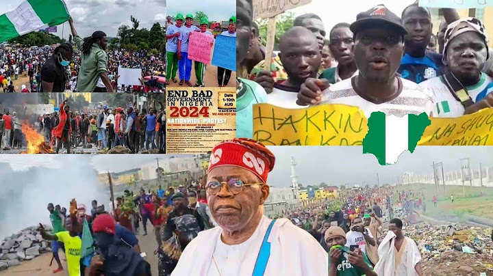 Zanga-Zanga ta Barke a Nigeria🇳🇬👂👈🤲 01/08/2024