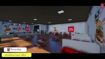 FiveM Five Guys MLO | FiveM Restaurant MLO #fivem #restaurant