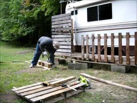 Building A Deck For A Camper Trailer Building A Deck For A Camper Trailer