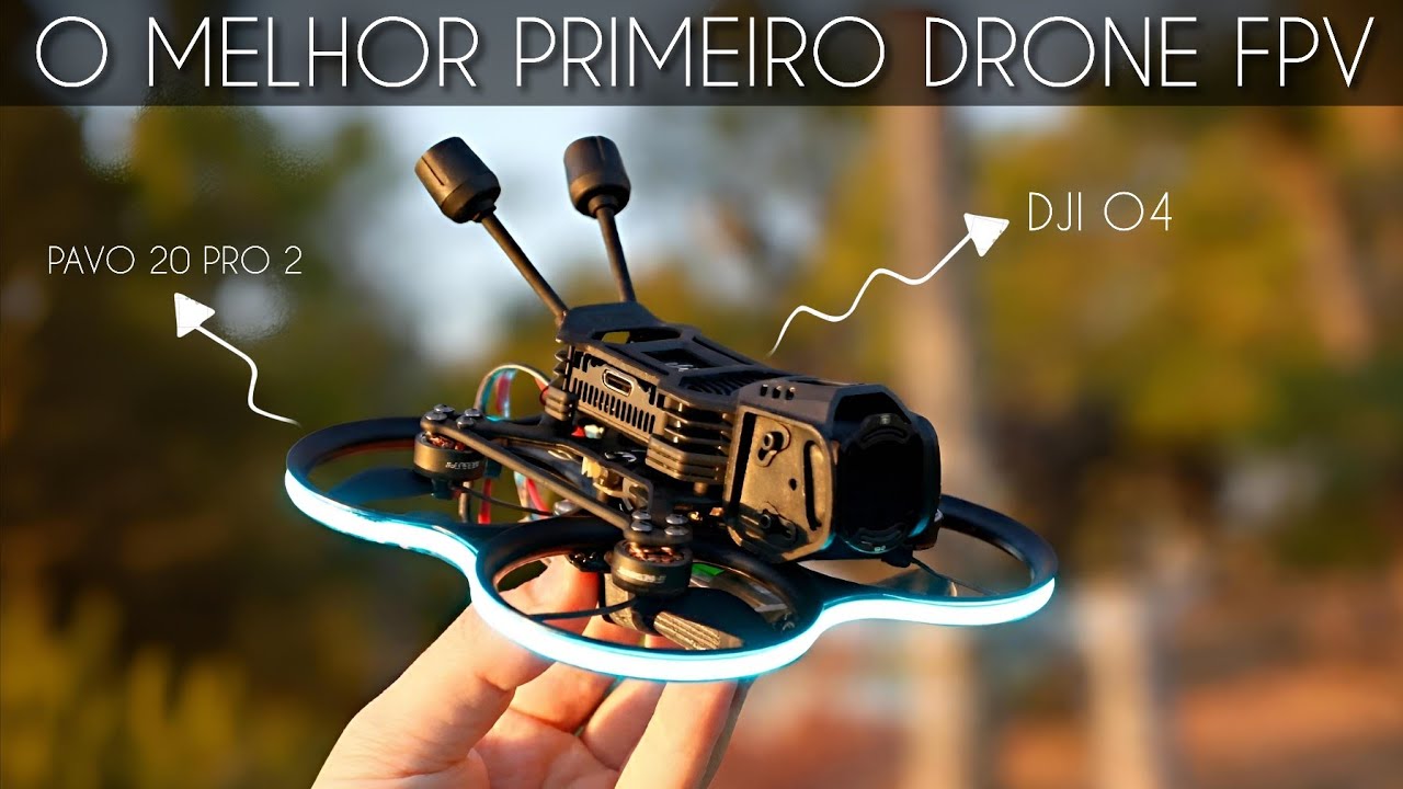 Primeiro Voo Drone FPV PAVO 20 PRO ll + DJI O4 Air Unit