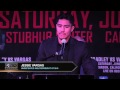 Timothy Bradley and Jessie Vargas officially announced their June 27 welterweight match