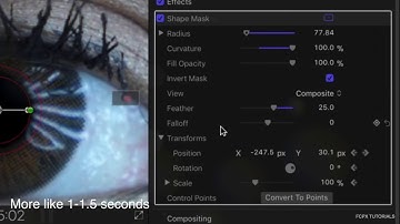 | MICRO EFFECTS IN FCPX | MASKING | FCPX TUTORIALS | MACRO MASK EYE Transition, (FCPX TUTORIALS)