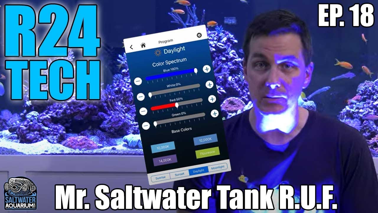 TECH-SIDE R24 Reef LED Current USA - Mr Saltwater Tank - Raw, Uncut, and First Impressions