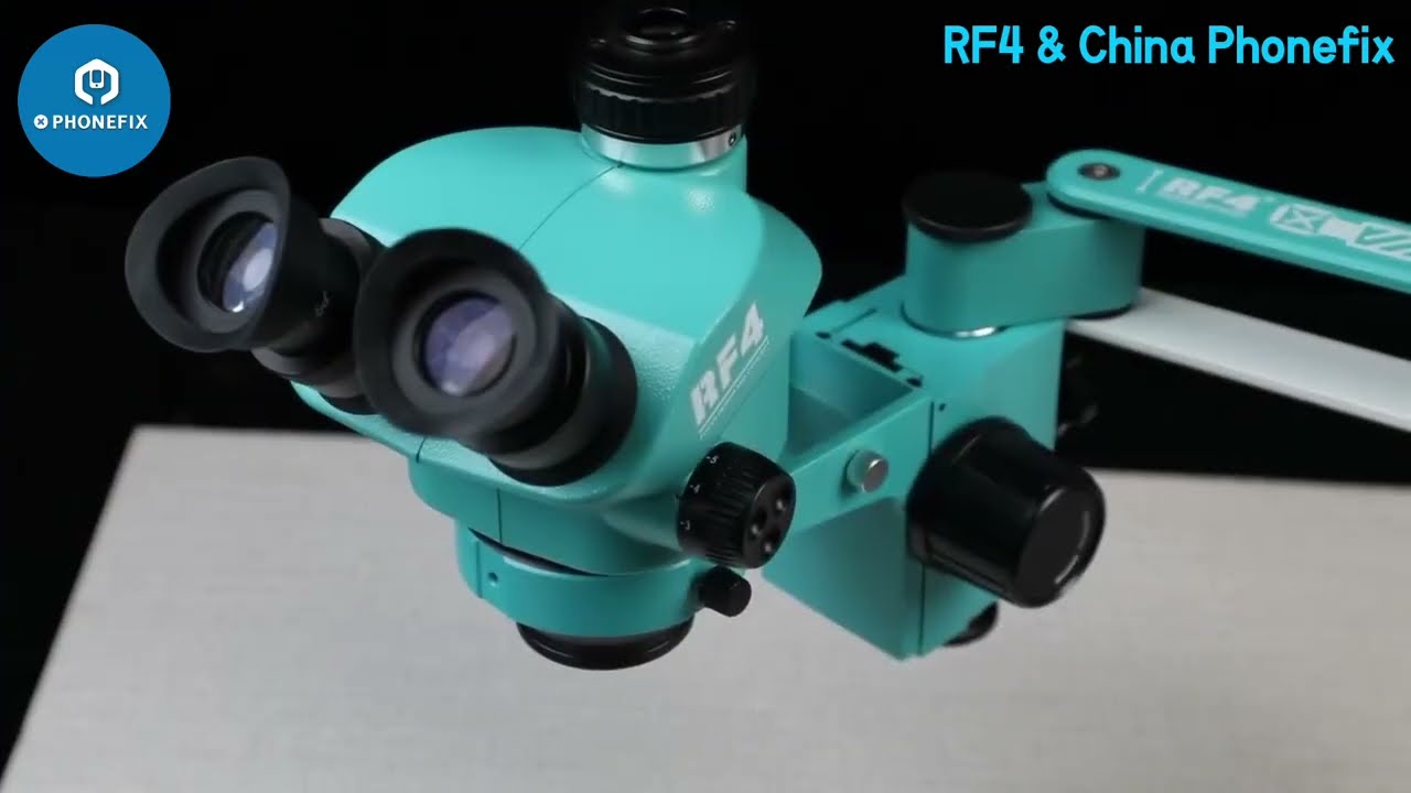 Install & Use RF4 RF-FX23A RF-FX35A 7-50X Trinocular Stereo