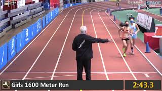 20201229 - Girls 1600m Run Final Combined Heat 3 Marine Corps Holiday Classic 2020