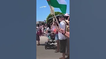 معترضان یونانی مانع پهلو گرفتن کشتی تفریحی اسرائیلی در جزیره سایروس شدند 