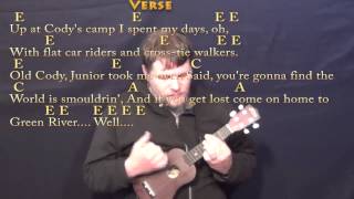 Green River (CCR) Ukulele Cover Lesson with Chords/Lyrics