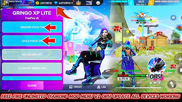 free fire ob51 update new mod menu aim kill unlimited diamond all device 💯working  💀 ll 2025
