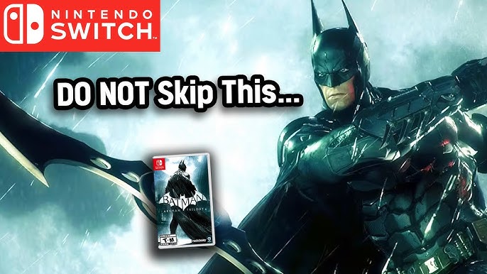 Comparativa en vídeo de Batman: Arkham Trilogy: PS5 vs. Nintendo Switch -  Nintenderos