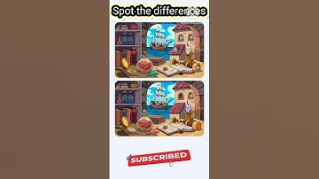 Find 7 Differences #findthedifferences #puzzle #shorts #spotthedifference