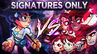 Signatures Only Challenge | One VS Seven screenshot 5
