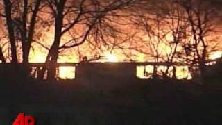 Raw Video: Fire Forces Evacuation of Virginia Nursing Home