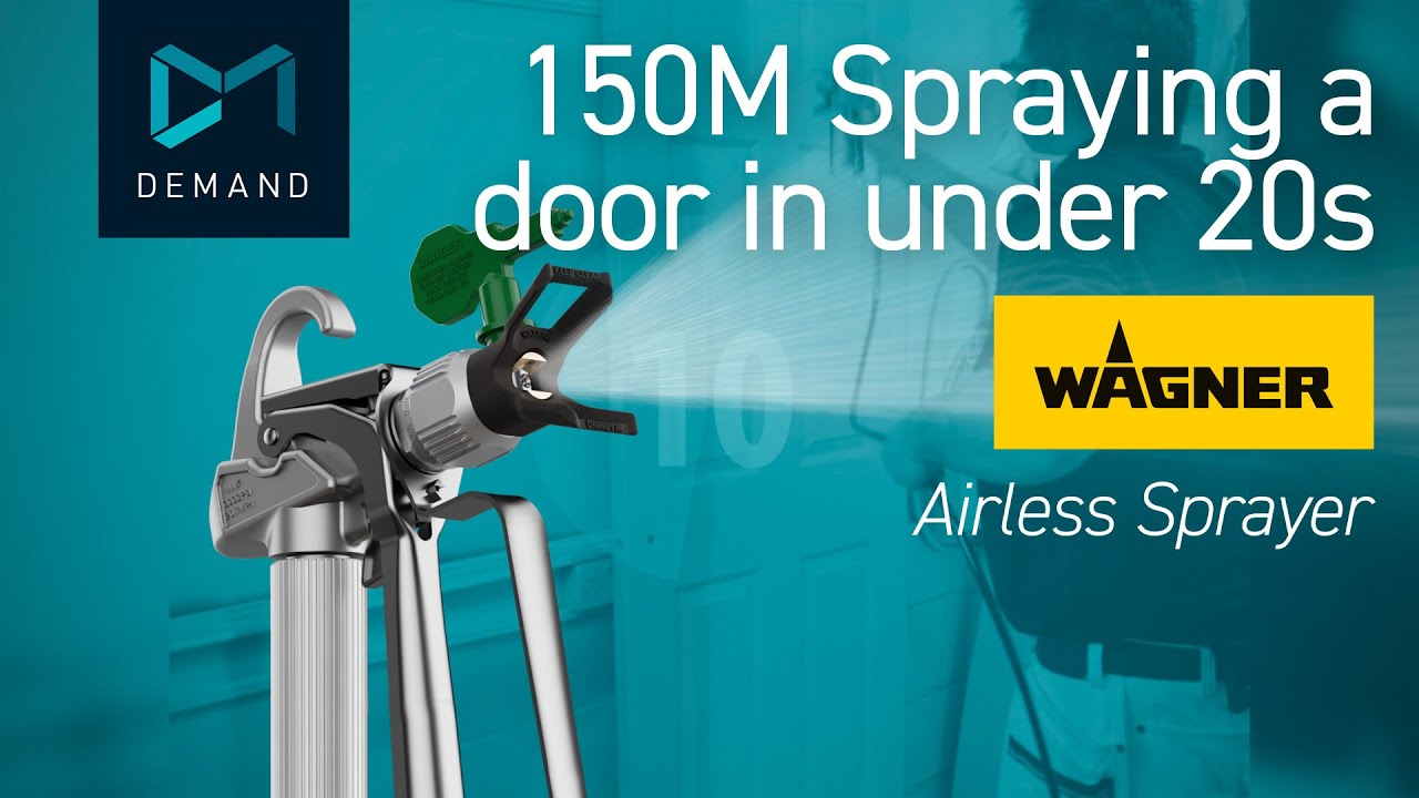 Wagner 150 M Spray a door