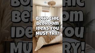Boho Chic Bedroom Ideas You MUST Try! #bedroomdecor