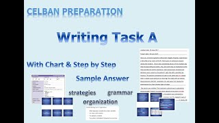CELBAN Writing Lesson 1: Writing Task A (with Sample Chart and Step-By-Step Sample Answer) Net Worth