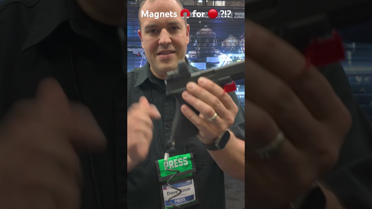 Magnetic Red Dot Mount what?!? High End Defense showed this at 