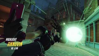 mega jump out off mech - D.Va Highlight