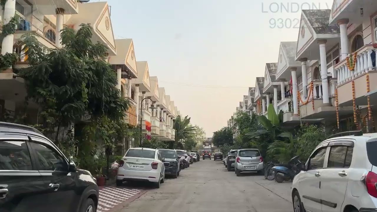 RESIDENCIAL PROJECT LONDON VILLA LOCATED INDORE UJJAIN ROAD  NEAR AURVINDEO HOSPITAL.