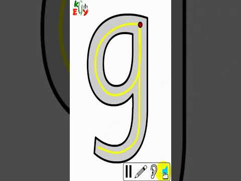 G نطق وصوت وكتابة الحروف الإنجليزية الحرف دجي 