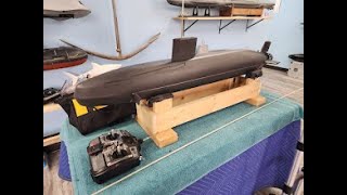 Lightning build of a British Trafalgar RC Submarine - TWO DAYS!