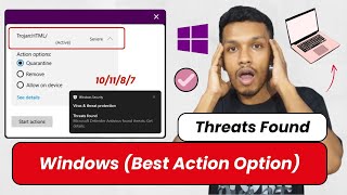 Threats found windows 10 (Action Option) | threats found windows defender antivirus found threats