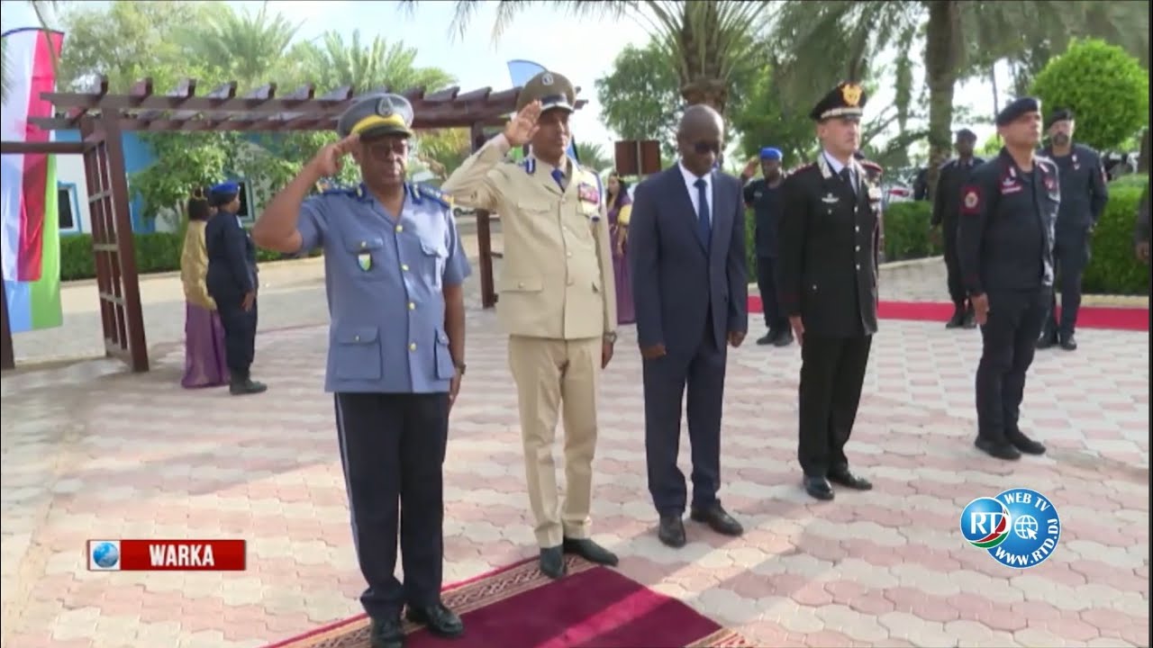 Clôture d’une séance de formation destinée à la Police Somalienne