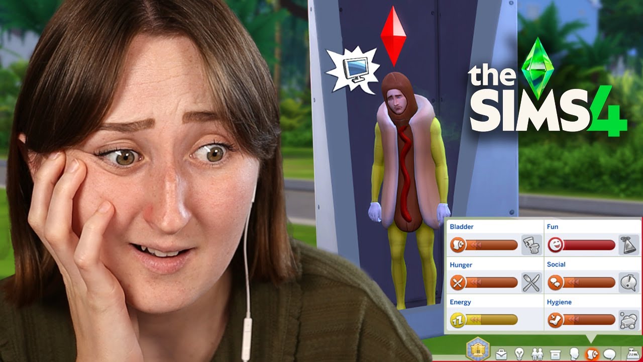 playing the sims in ONLY ONE TILE (single tile challenge)