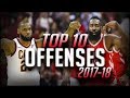 Top 10 offenses in the nba 2018