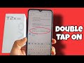 Vivo t2x 5g double tap screen on off || Vivo t2x 5g double tap