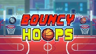 BOUNCY HOOPS - iOS / ANDROID GAMEPLAY screenshot 5