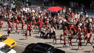 Shellac Times Square Flashmob NY Fashion Week - Over 64,000 Views on CND Channel in description