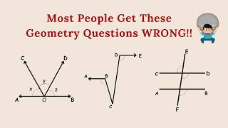 Most People Struggle With These 3 Geometry Problems — Can You Solve Them All?