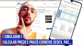 How To Calculate Price And Dery Time For Orders From Correios Sedex Pac  Simulator 
