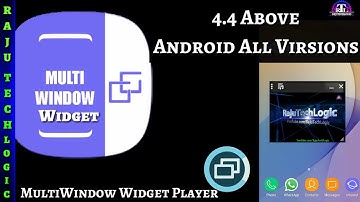 popup Window Player Widget || Android ||