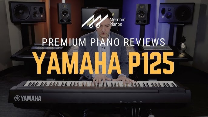 Yamaha P-125 Portable Digital Piano Full Review with Playing Examples