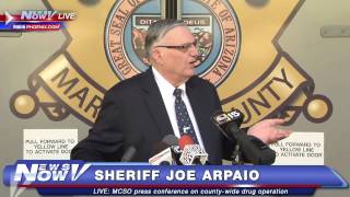 FNN: Sheriff Joe Arpaio Talks About Maricopa County Drug Operation
