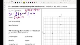 Algebra 2 Section 2-3 notes (live)