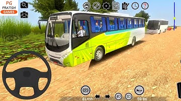 Coach Bus Driving in Proton Bus Simulator Road - #5 New Bus Games 2020 - Best Android Gameplay Video