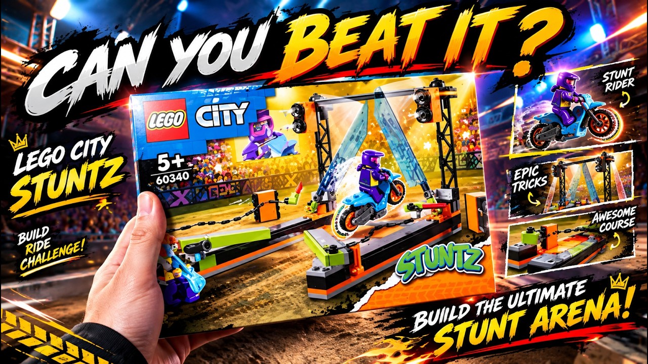 **確認用♡** Unboxing & Testing LEGO City 60340 Stuntz! 🤩 - YouTube