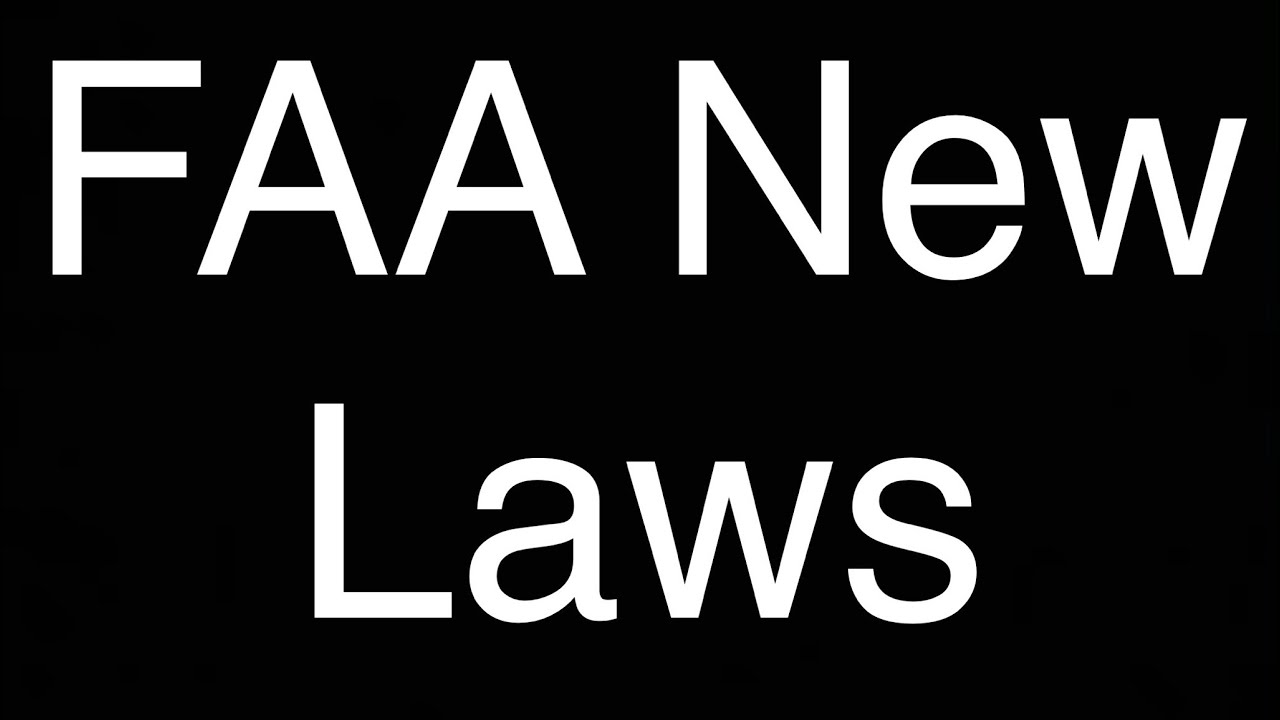 New FAA Law! FAA registration change!