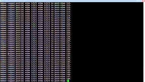ADDING AND CONFIGURING MULTIPLE VLANS