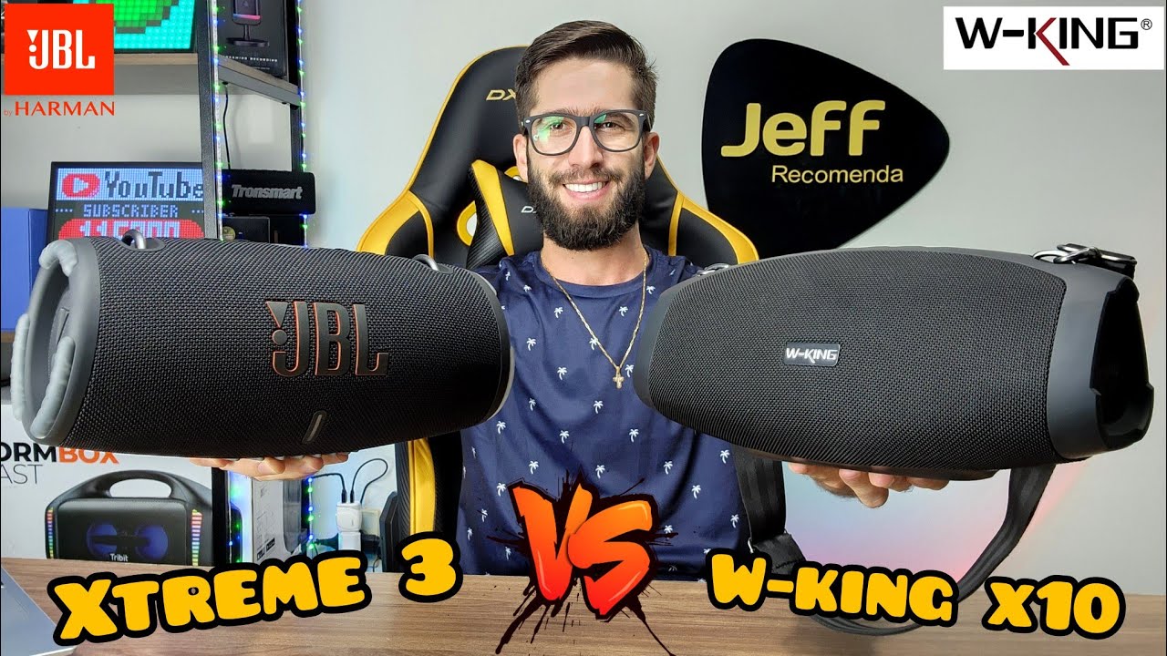 JBL XTREME 3 Vs W-KING X10: Qual caixa de som levou a melhor? (Comparativo)