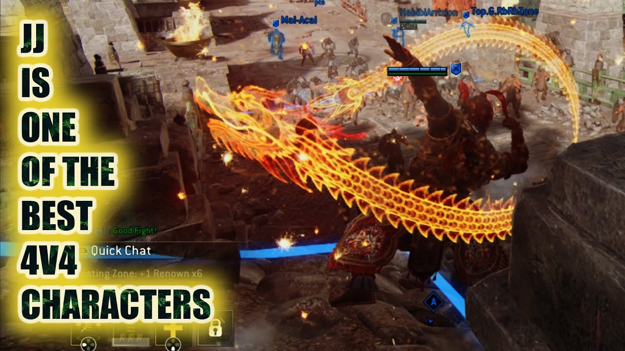 JJ is a great 4s presence JIANG JUN DOMINION FOR HONOR