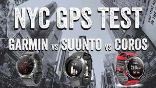 NYC GPS Running Test: Fenix 5 Plus vs Suunto Trainer vs COROS Pace screenshot 4