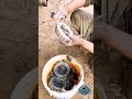 Wheel Bearing Lubrication 🔧 #engine #truck #mechanic #lubrication #bearing #wheel #shorts #yt #fyp